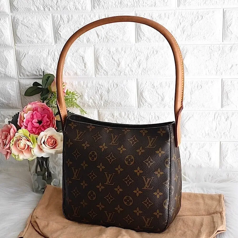 Louis Vuitton Monogram Looping MM Bag Retired